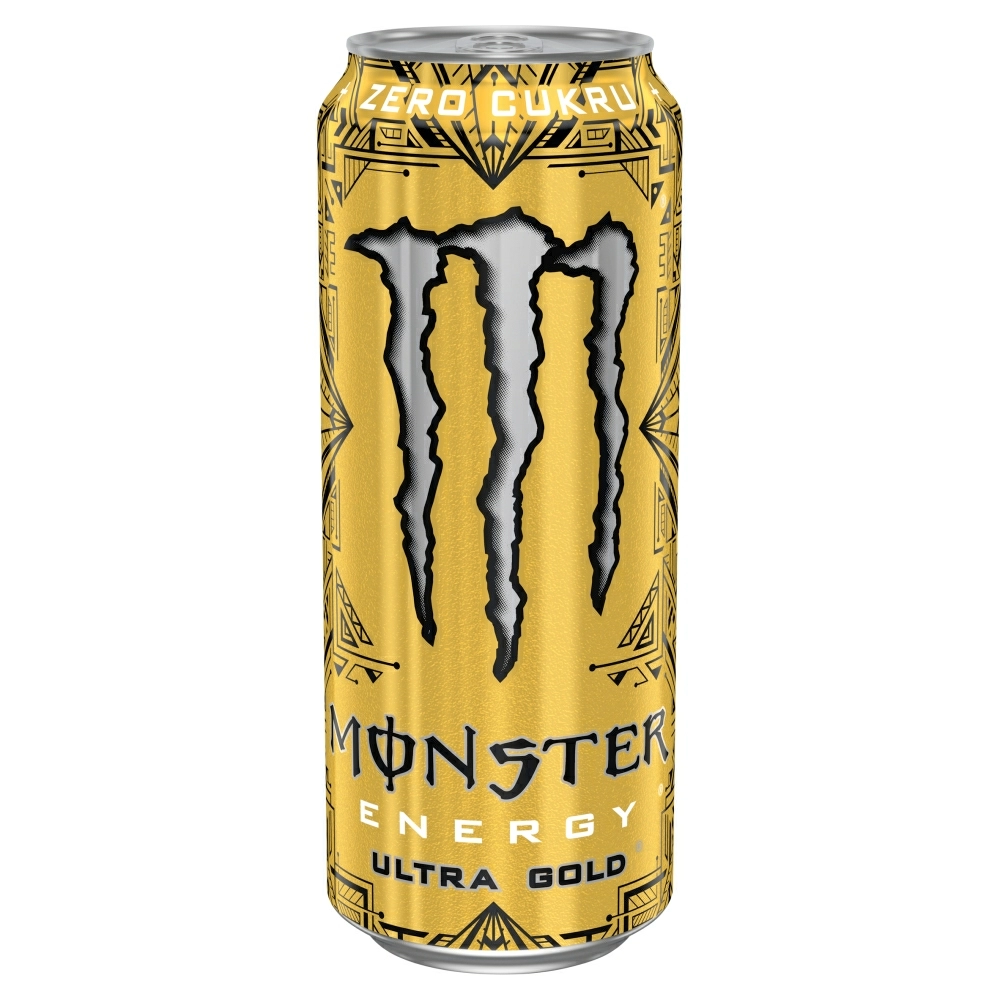 MONSTER ENERGY Napój energetyczny gazowany Ultra Gold 500 ml