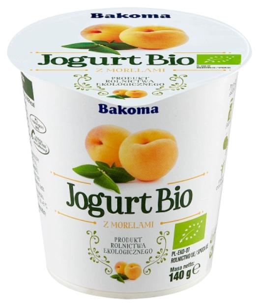BAKOMA Jogurt z morelami BIO