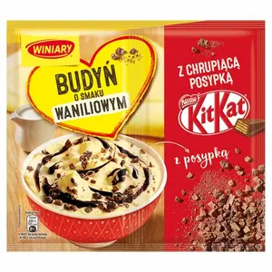 WINIARY Budyń waniliowy z chrupiącą posypką KitKat 65 g