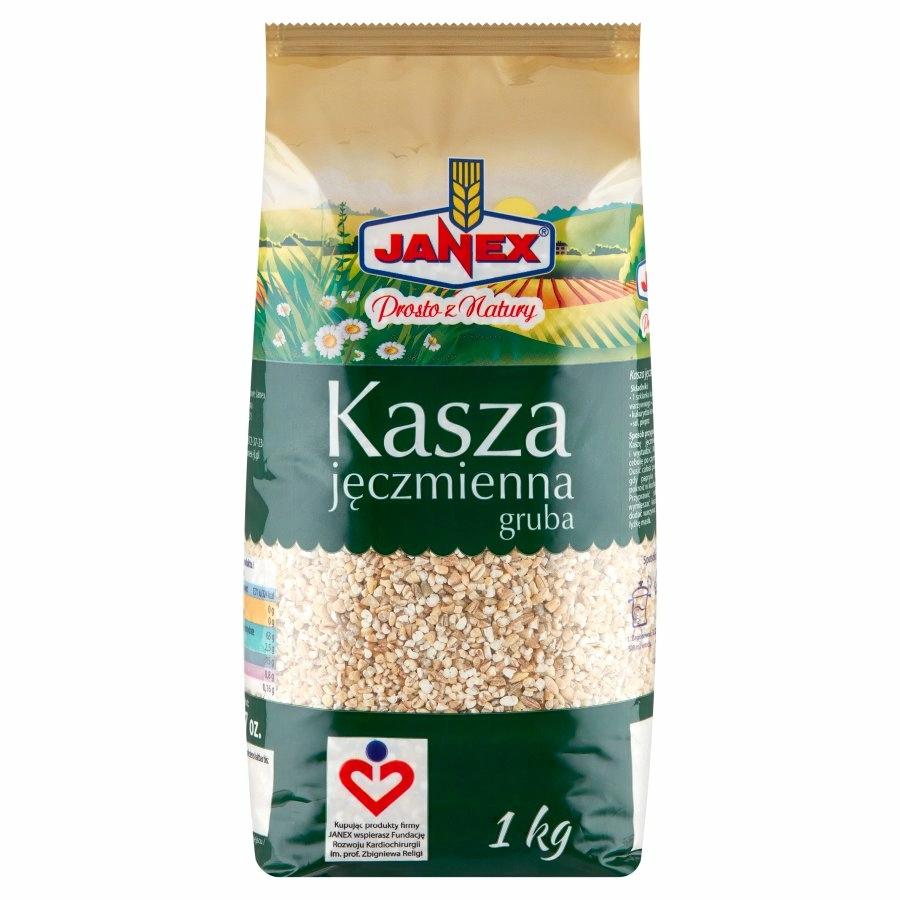 JANEX Kasza jęczmienna wiejska gruba 1000 g