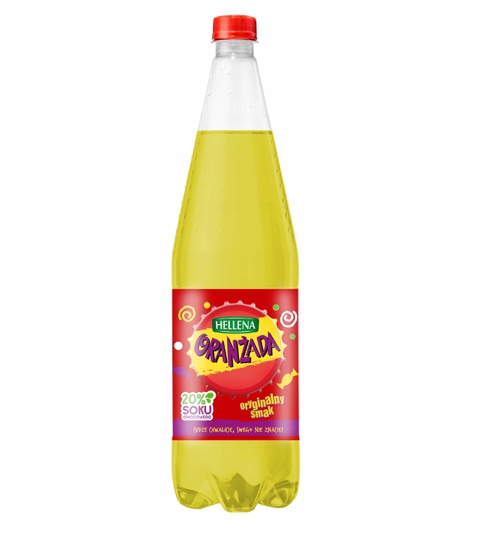 HELLENA Oranżada żółta 20% soku 1250 ml