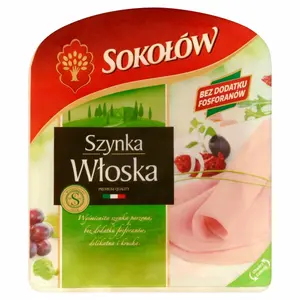 SOKOŁÓW Szynka włoska 140 g