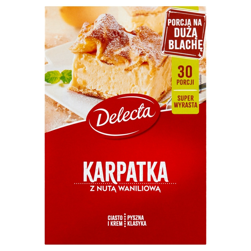 DELECTA Ciasto karpatka 375 g