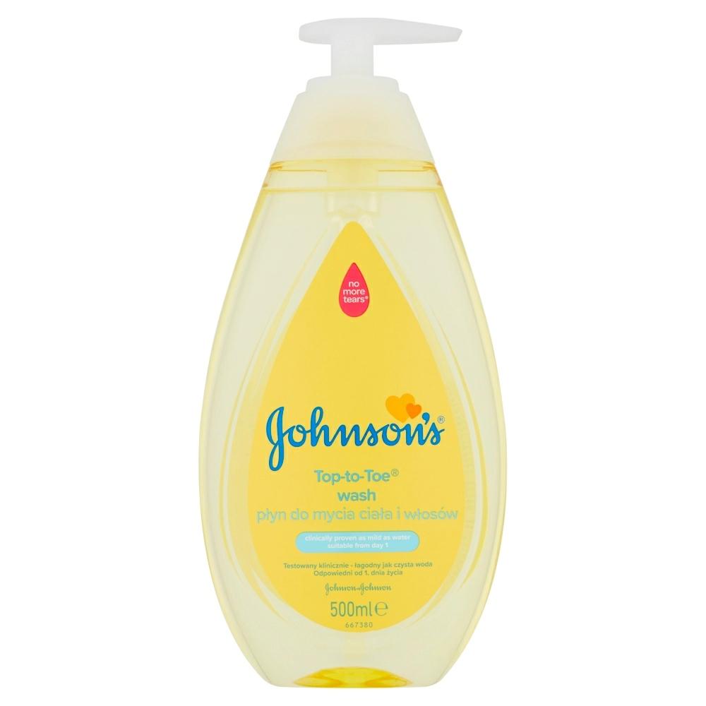 JOHNSON'S TOP-TO-TOE Płyn do mycia ciała i włosów od 1. dnia życia