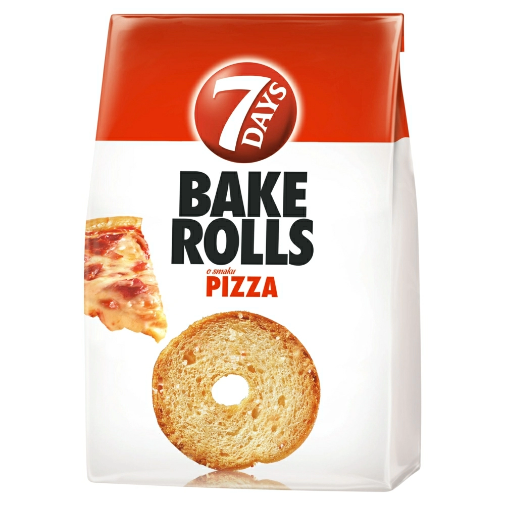 7 DAYS BAKE ROLLS Chrupki chlebowe pizza 150 g