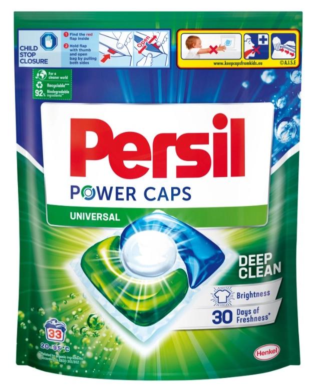 PERSIL POWER CAPS Kapsułki do prania Universal 33 szt.