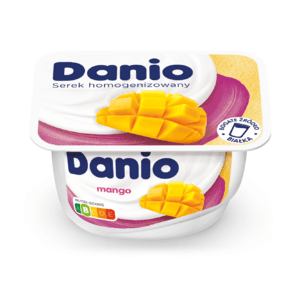 DANONE DANIO Serek homogenizowany mango 130 g