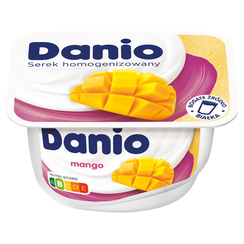 DANONE DANIO Serek homogenizowany mango 130 g