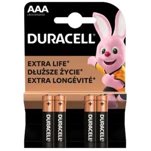 DURACELL Baterie alkaliczne Basic AAA 4 szt.