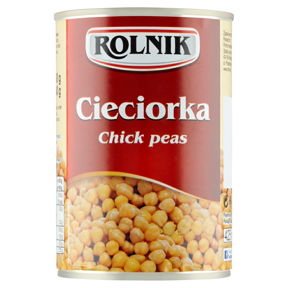 ROLNIK Cieciorka w zalewie 400 g