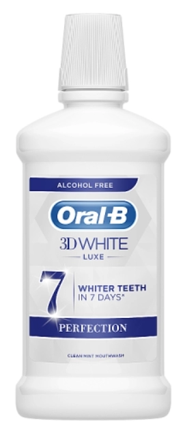 ORAL-B Płyn do płukania jamy ustnej 3DWhite Luxe Perfection 500 ml