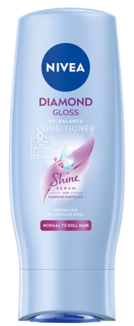 NIVEA Łagodna Odżywka do Włosów Diamond Gloss 200 ml