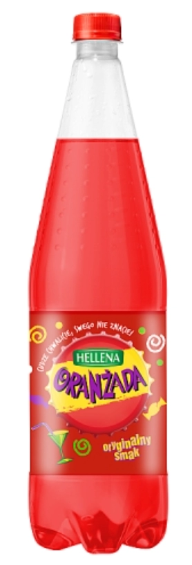 HELLENA Oranżada czerwona 20% soku 1250 ml