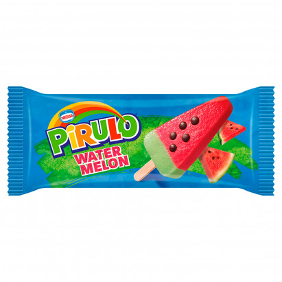 PIRULO WATER MELON Lody wodne o smaku arbuzowym i jabłkowym 73 ml