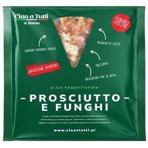 CIAO A TUTTI Pizza Prosciutto e Funghi 380 g
