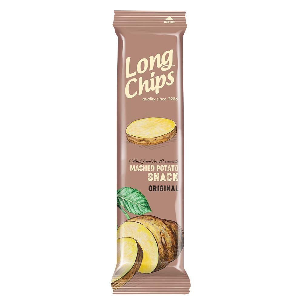 LONG CHIPS Chipsy ziemniaczane oryginalne 75g