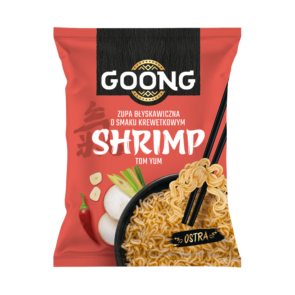 GOONG Zupa błyskawiczna o smaku krewetkowym SHRIMP 65 g