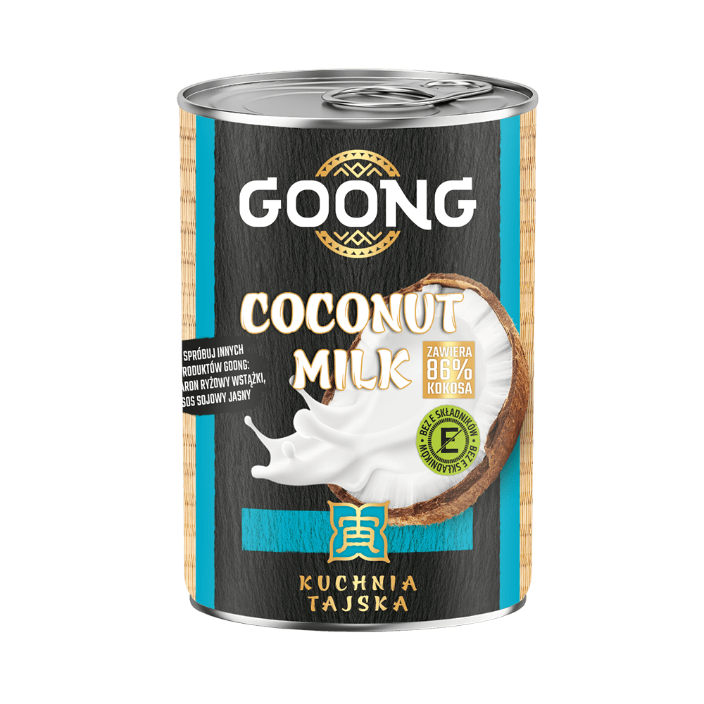 GOONG Mleczko kokosowe o zawartości 17-19% tłuszczu