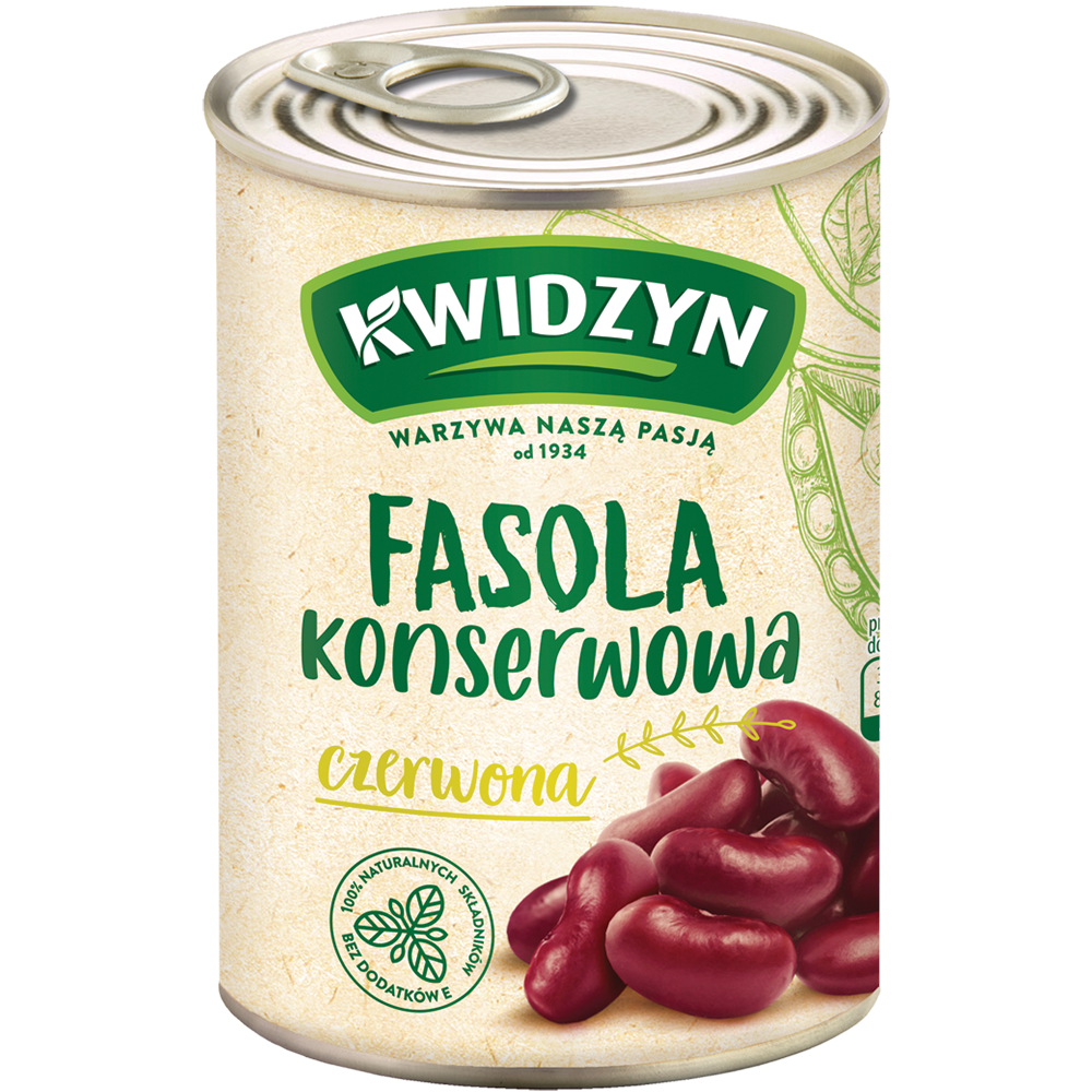 KWIDZYN Fasola czerwona 400 g