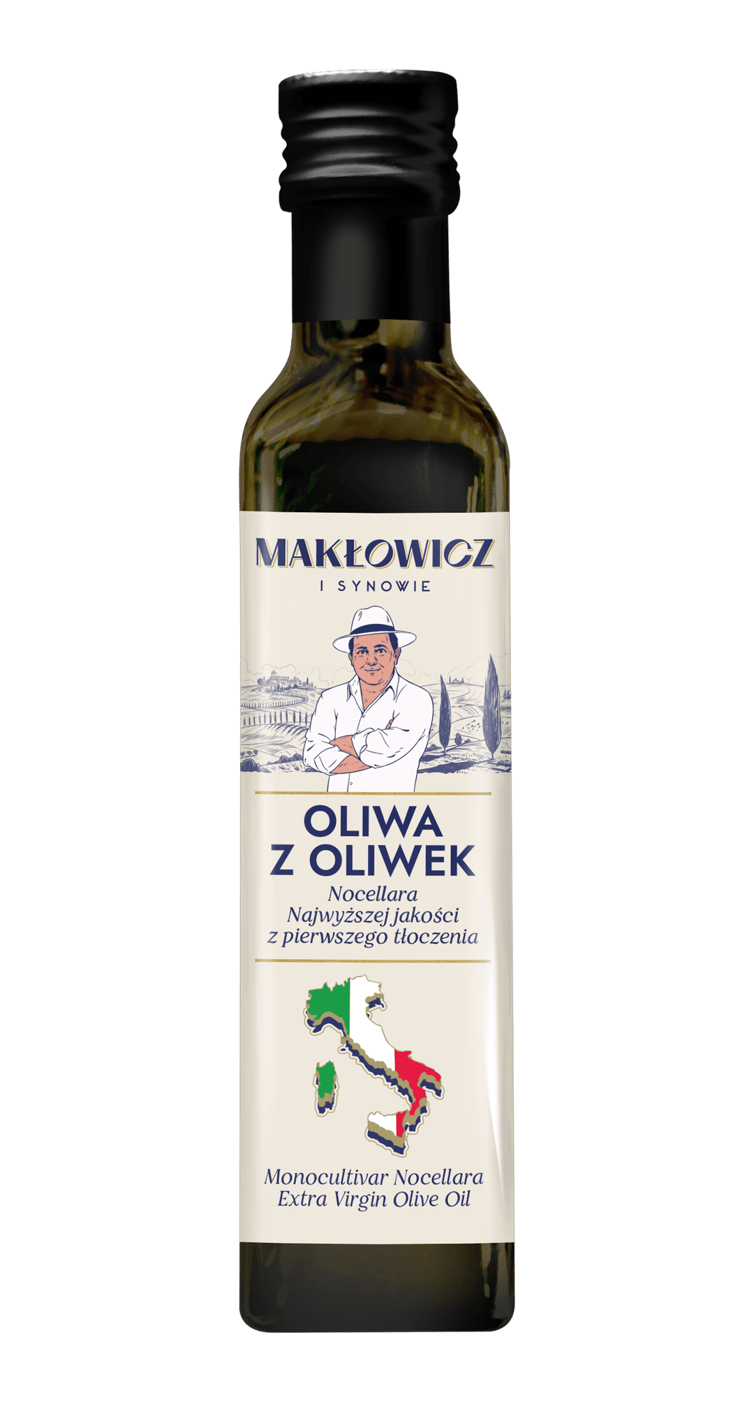 MAKŁOWICZ I SYNOWIE Włoska oliwa Nocellara 250ml