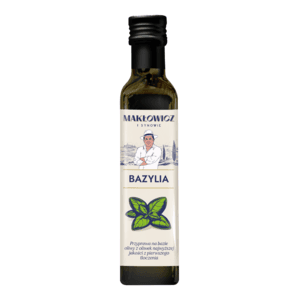 MAKŁOWICZ I SYNOWIE Przyprawa na bazie oliwy z oliwek bazyliowa 250 ml