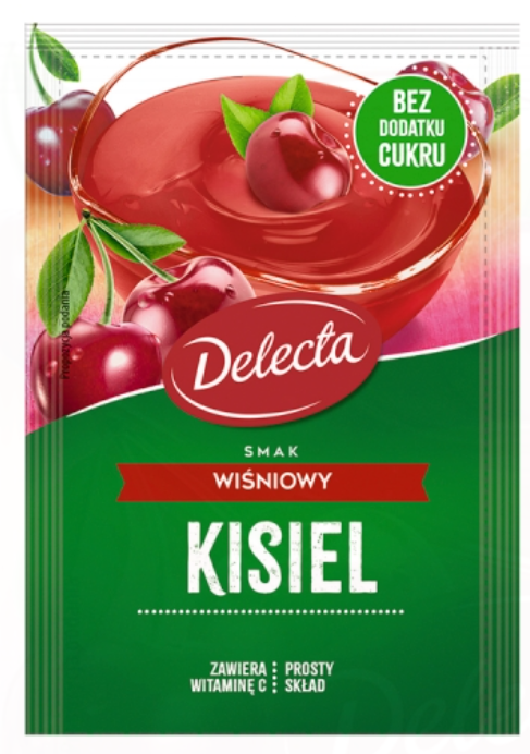 DELECTA Kisiel wiśniowy 38 g