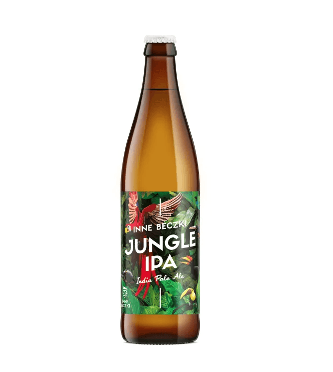 INNE BECZKI Piwo Jasne Jungle IPA butelka