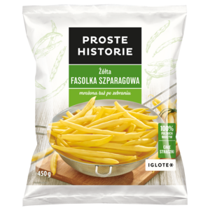 PROSTE HISTORIE Żółta Fasolka Szparagowa Cała 450g