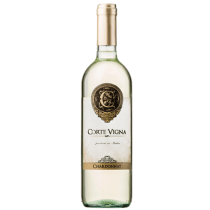 CORTE VIGNA Wino Chardonnay białe półwytrawne 750 ml