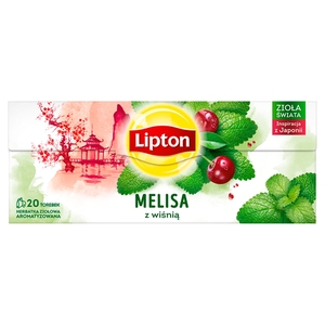 LIPTON Herbata ziołowa melisa z wiśnią 20 szt. 24 g