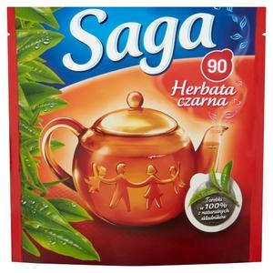 SAGA Herbata czarna 90 szt. 126 g