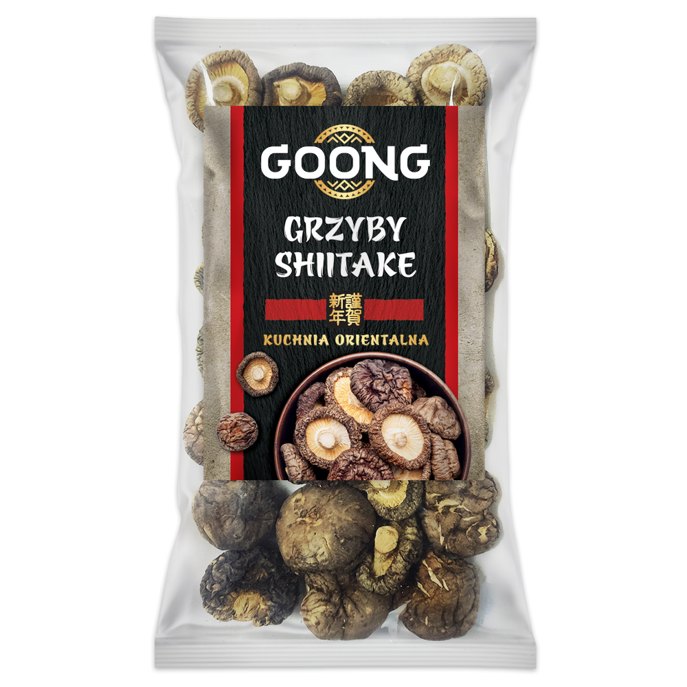 GOONG Grzyby Shiitake całe (suszone) 30g