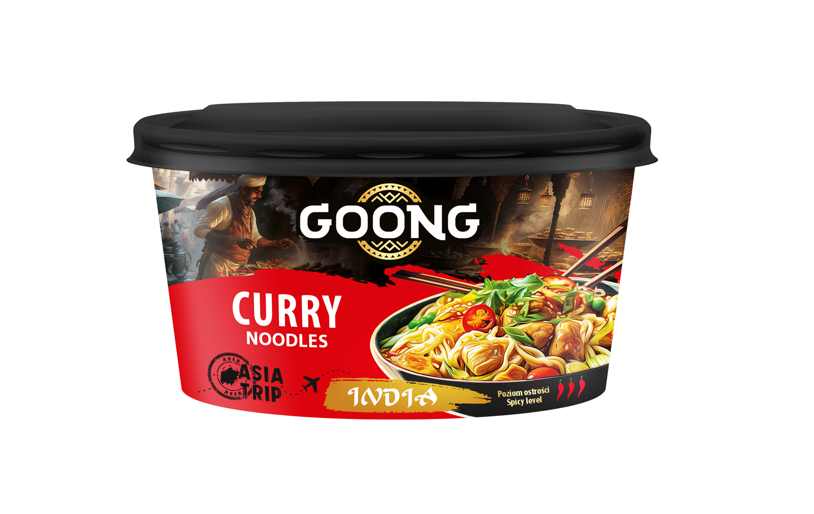 GOONG Curry Noodles danie błyskawiczne 90g