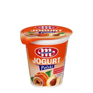 MLEKOVITA Jogurt polski o smaku brzoskwinia marakuja