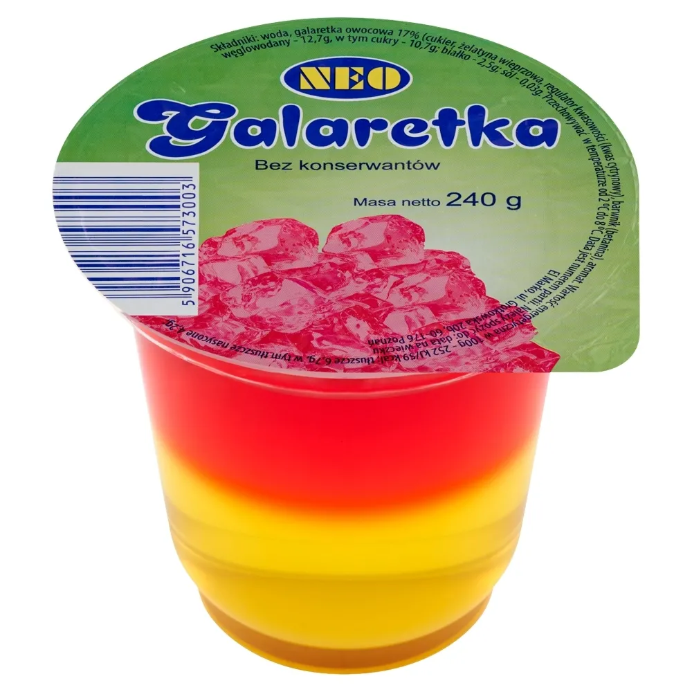 NEO Galaretka bez owoców 240g