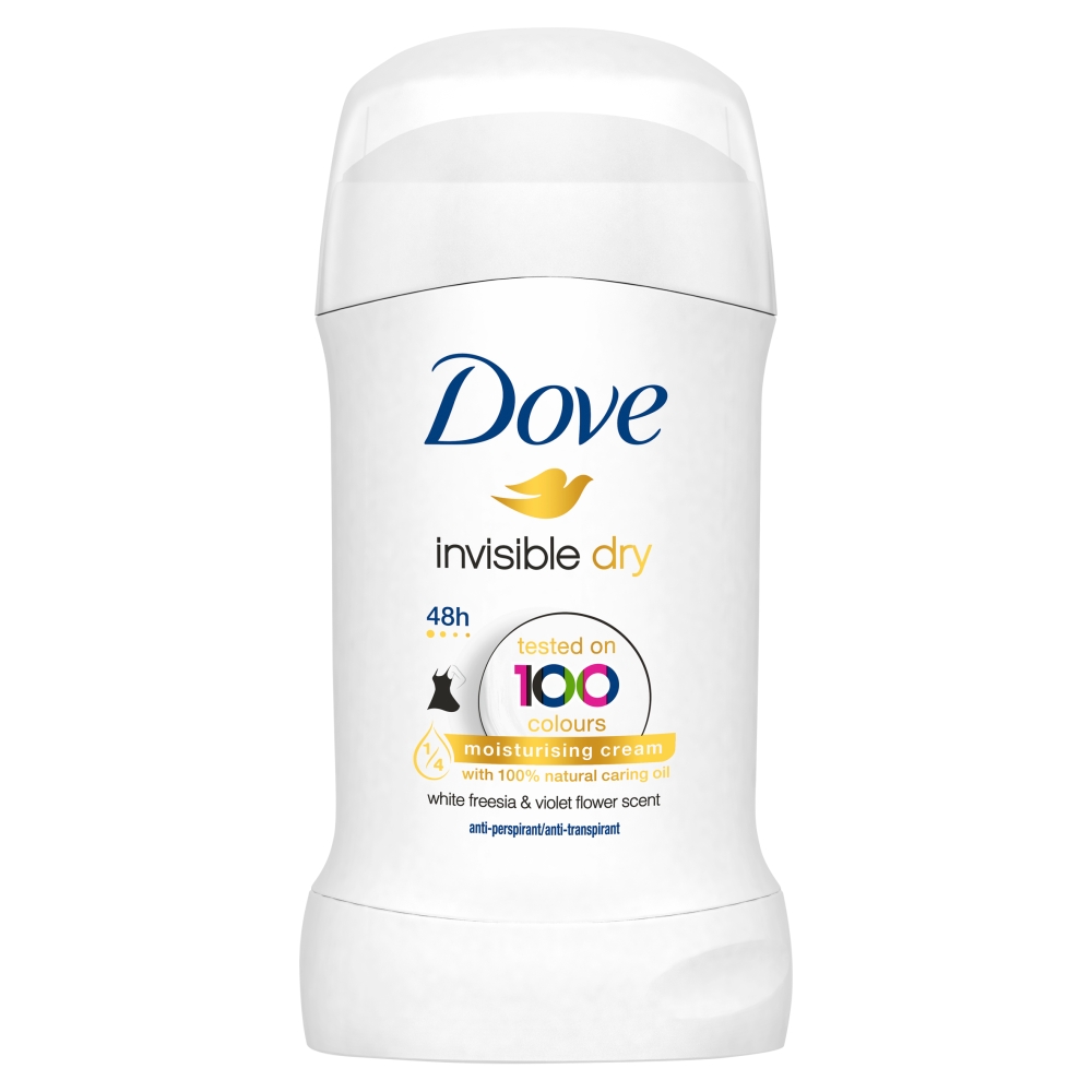 DOVE INVISIBLE DRY Antyperspirant w sztyfcie 40 ml