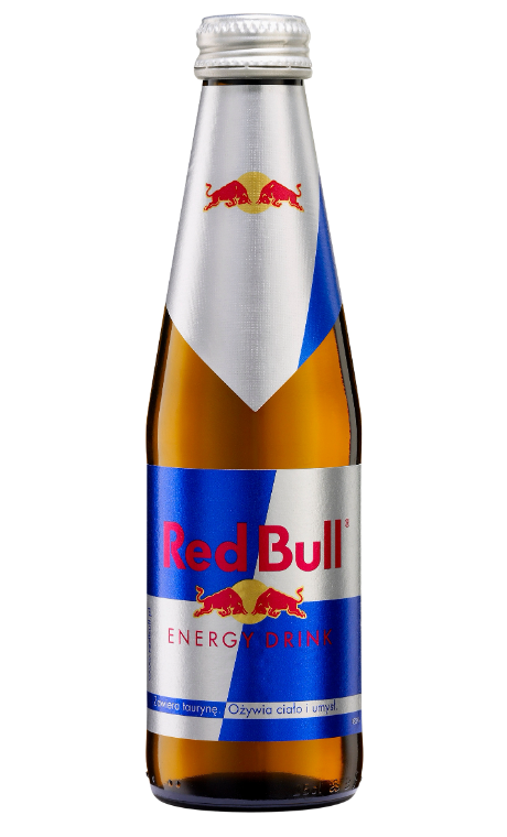 RED BULL Napój energetyczny w szkle 250 ml