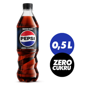 PEPSI COLA Napój gazowany bez cukru 500ml