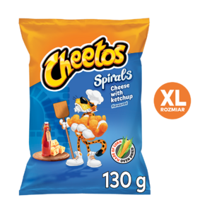 CHEETOS Chrupki o smaku serowo-ketchupowym 130g