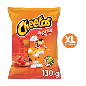 CHEETOS Chrupki o smaku paprykowym 130g