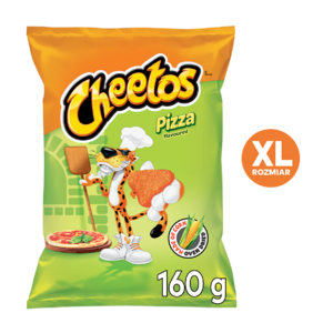 CHEETOS Chrupki kukurydziane o smaku pizzy 160g