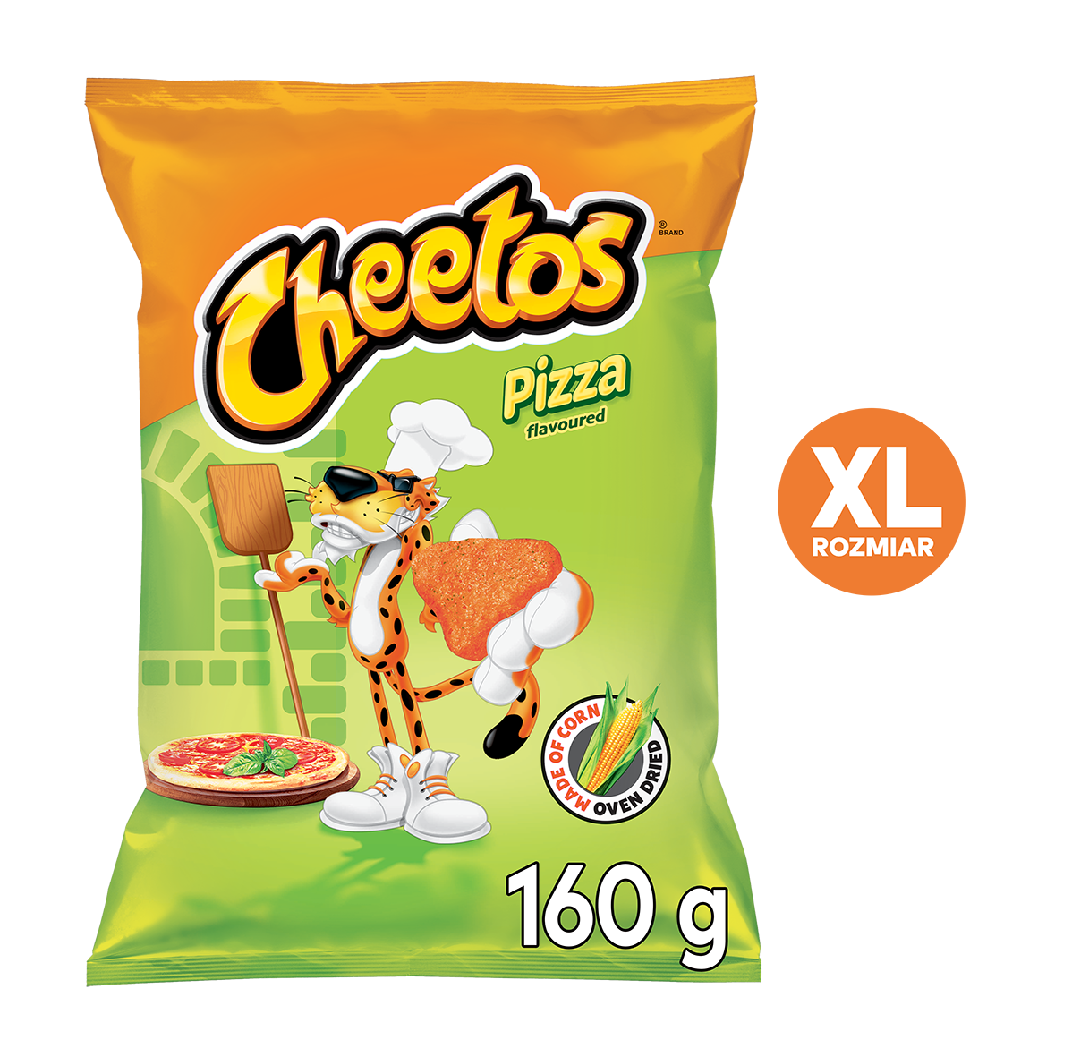 CHEETOS Chrupki kukurydziane o smaku pizzy 160g