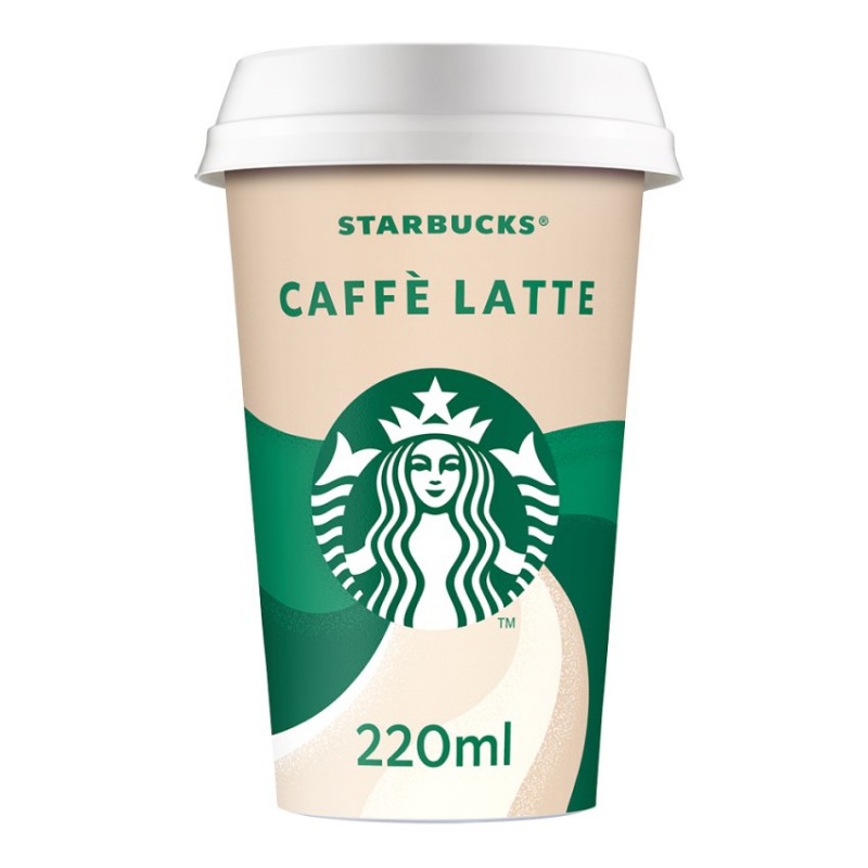 STARBUCKS Caffè Latte mleczny napój kawowy 220ml