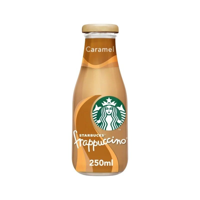 STARBUCKS Frappuccino Caramel mleczny napój kawowy o smaku karmelowym 220ml