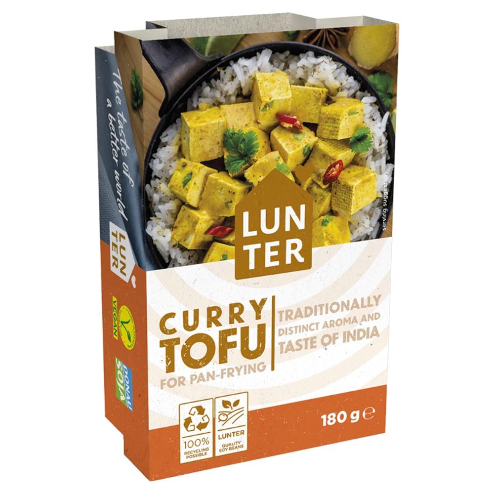 LUNTER Tofu na patelnię curry 180g