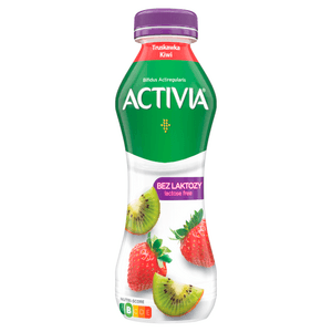 DANONE ACTIVIA Jogurt truskawka-kiwi bez laktozy