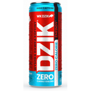 DZIK Energy drink klasyczny bez cukru 250ml