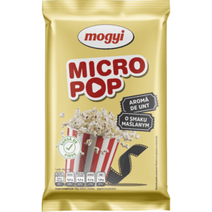 MOGYI Popcorn do mikrofali o smaku maślanym