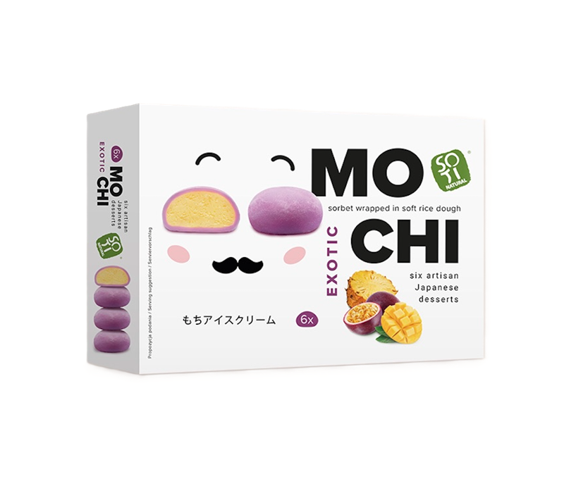 SOTI NATURAL Mochi o smaku egzotycznym 216ml