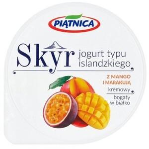 PIĄTNICA Skyr jogurt typu islandzkiego z mango i marakują